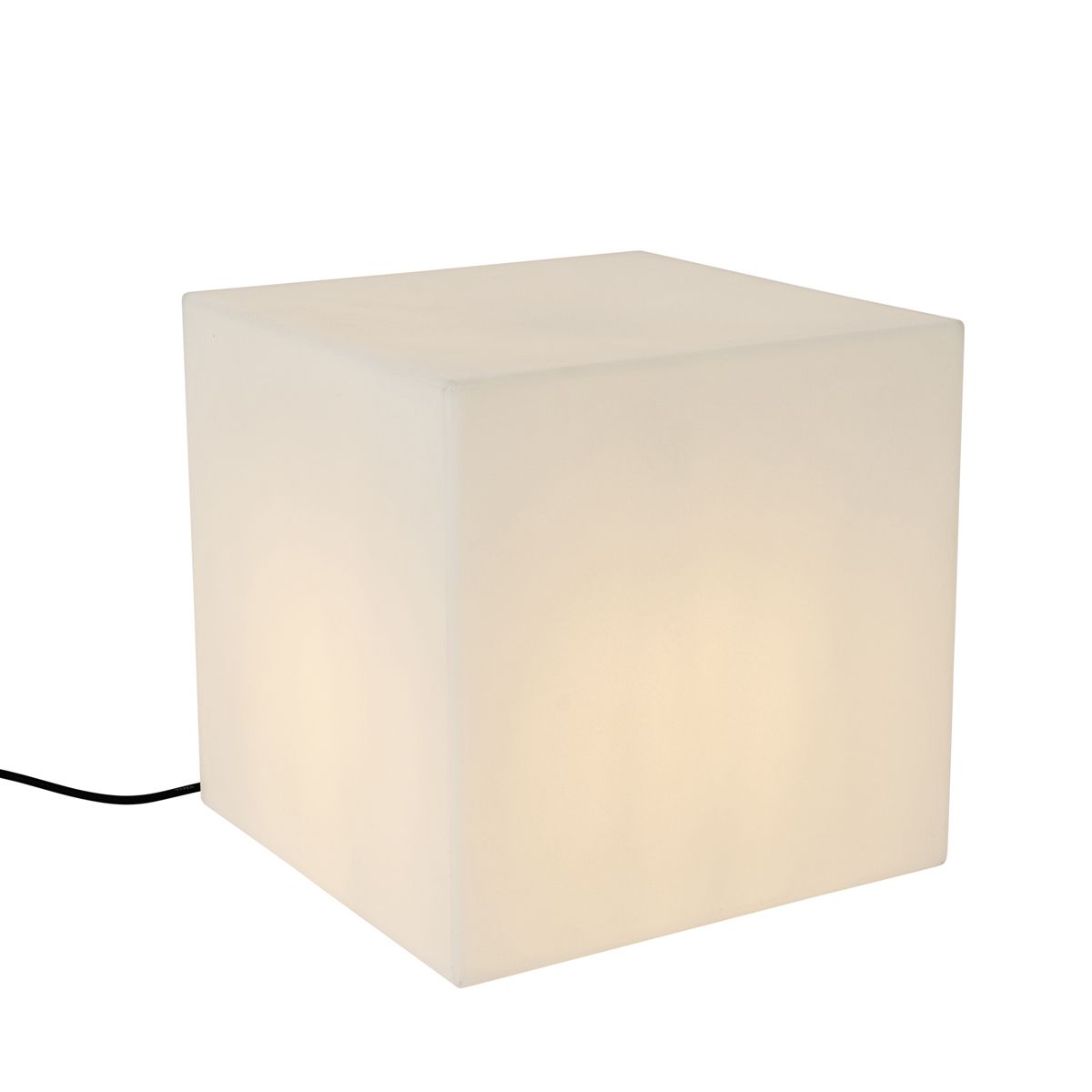 Smart buitenlamp wit 38 cm vierkant incl. LED A60 IP44 - Nura