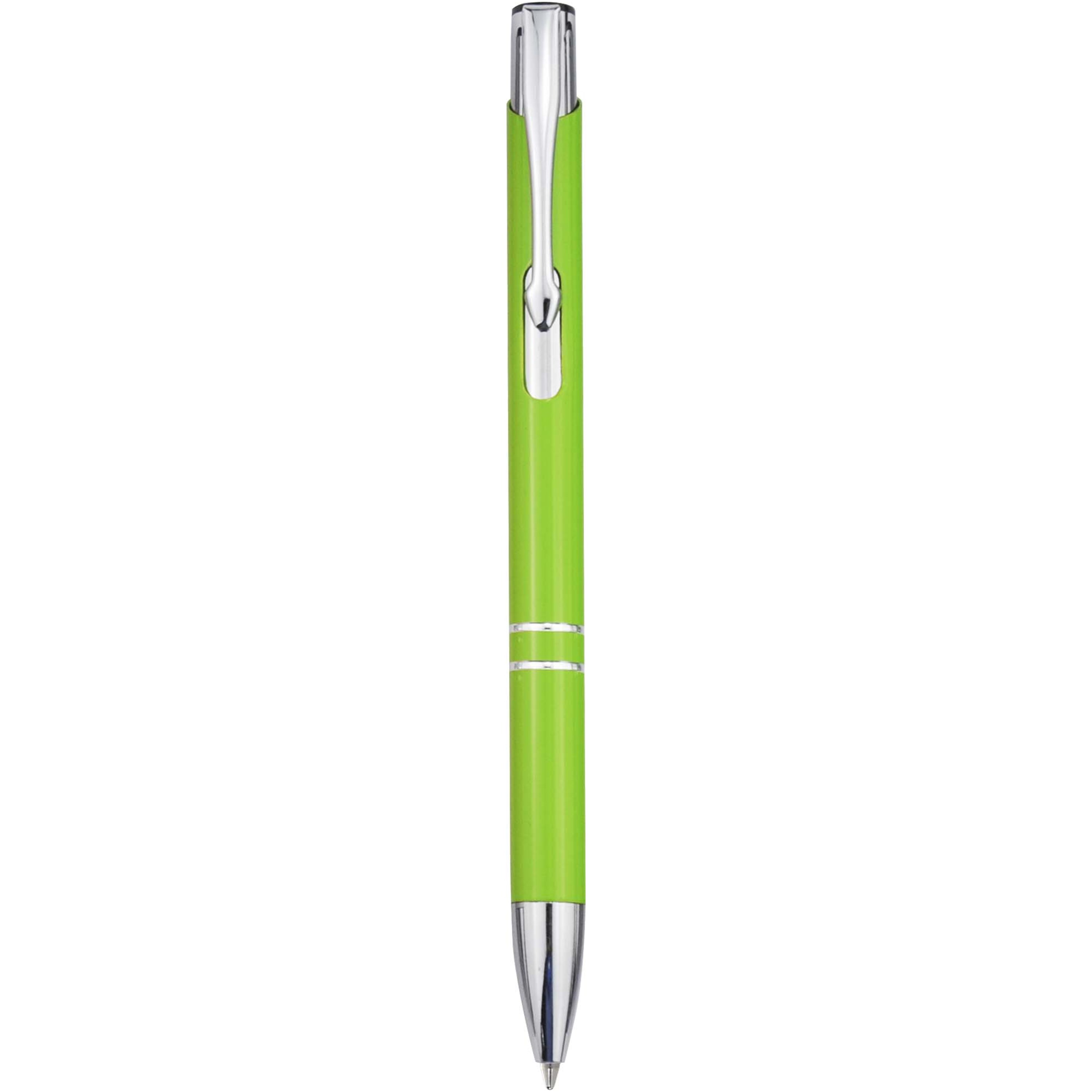 PF Concept 107984 - Stylo bille en aluminium recyclé Moneta (encre bleue)