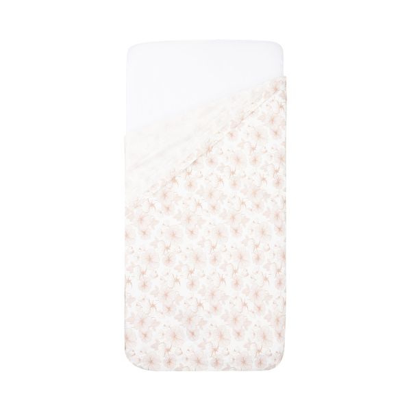Witlof For Kids Tuck-Inn Flower Powder Laken 40 x 80 cm