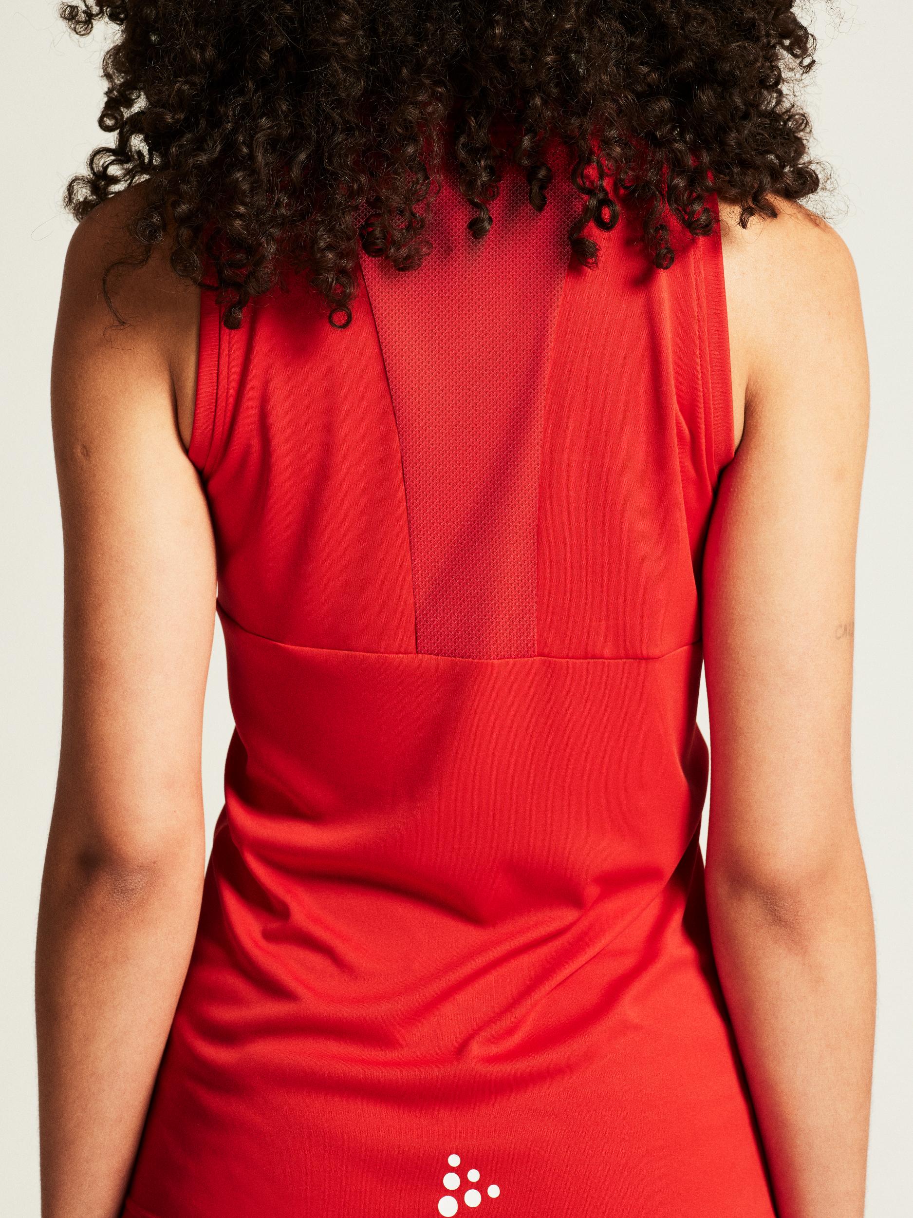 Craft Rush 2.0 Singlet Womens Bright Red