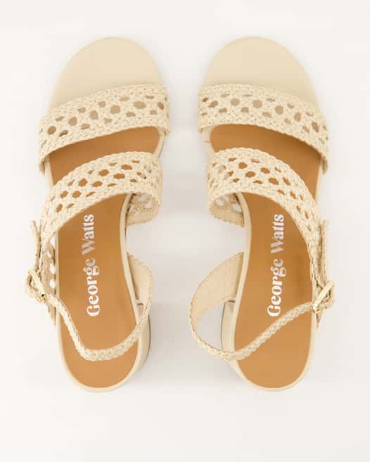 George Watts L9102 Sandalen in Beige