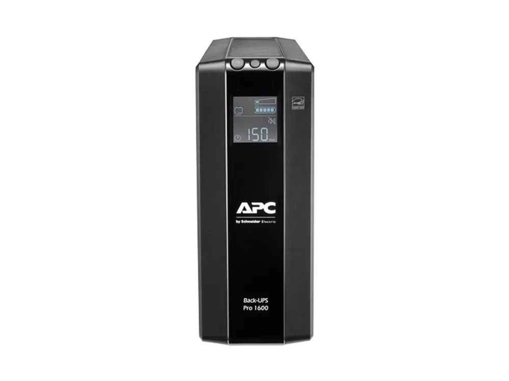 APC Back-UPS Pro BR1600MI - UPS - AC 230 V - 960 Watt - 1600 VA - USB - output-stikforbindelser: 8 - sort