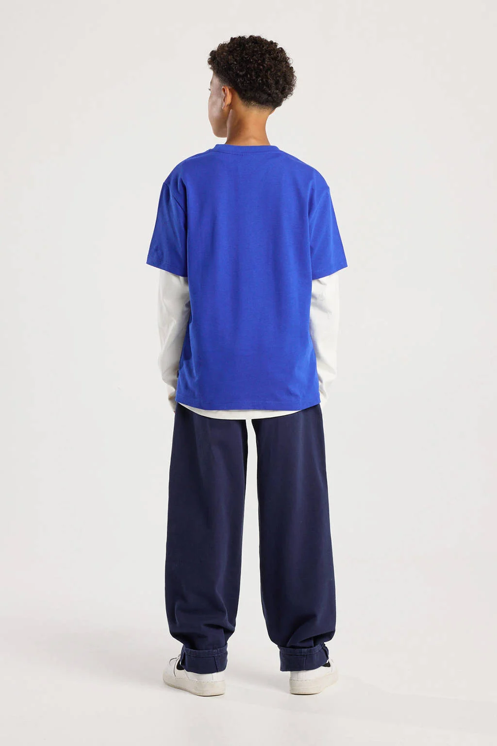 America Today T-shirt blauw