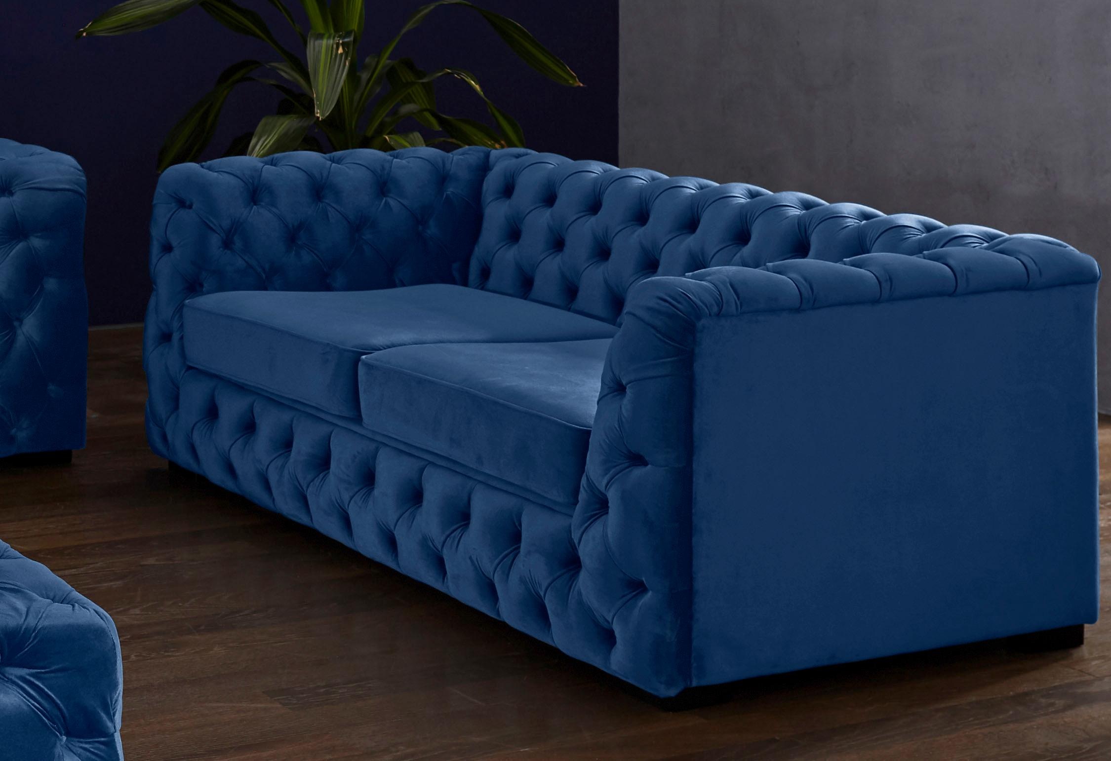 Home affaire Chesterfield-Sofa »Kalina« mit klassischer Chesterfield-Knopfheftung