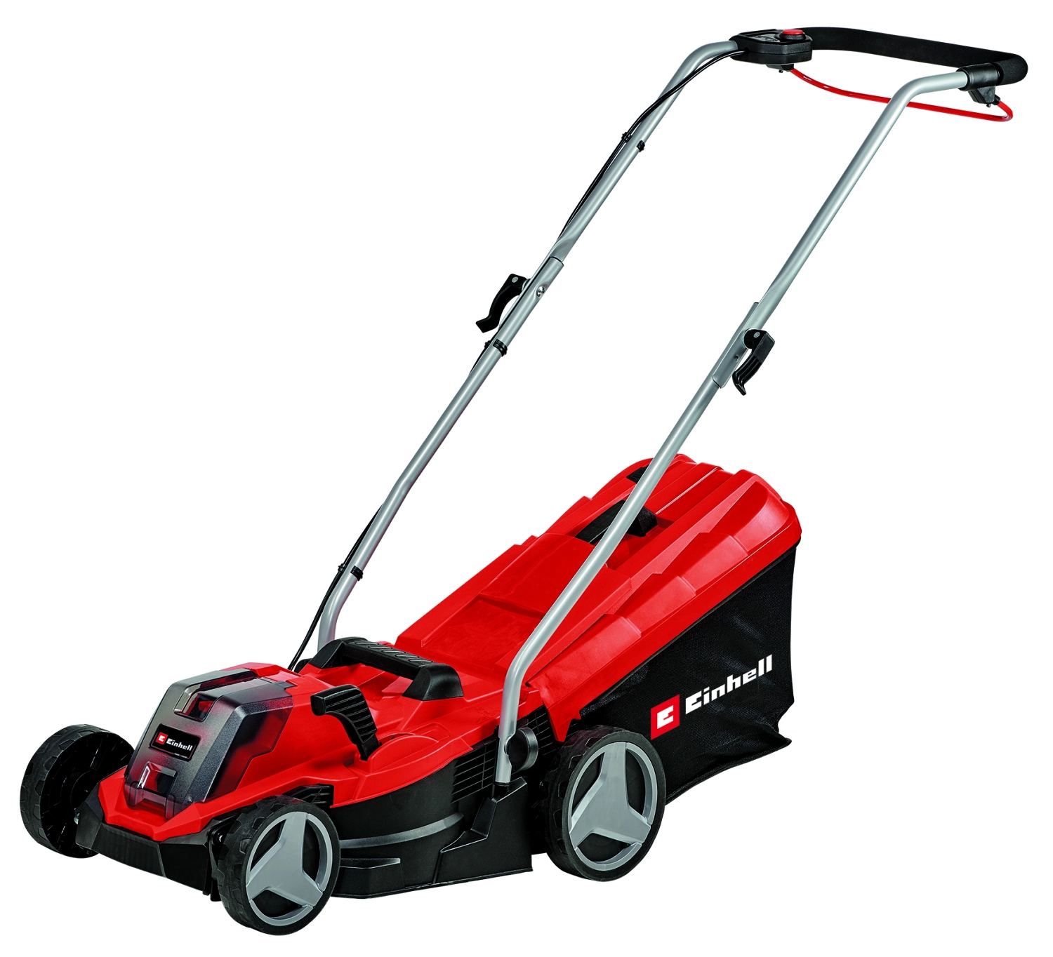 Einhell GE-CM 18/33 Li Kit 18V Li-Ion accu grasmaaier set (1x 4,0Ah) - 30L - 33cm - koolborstelloos