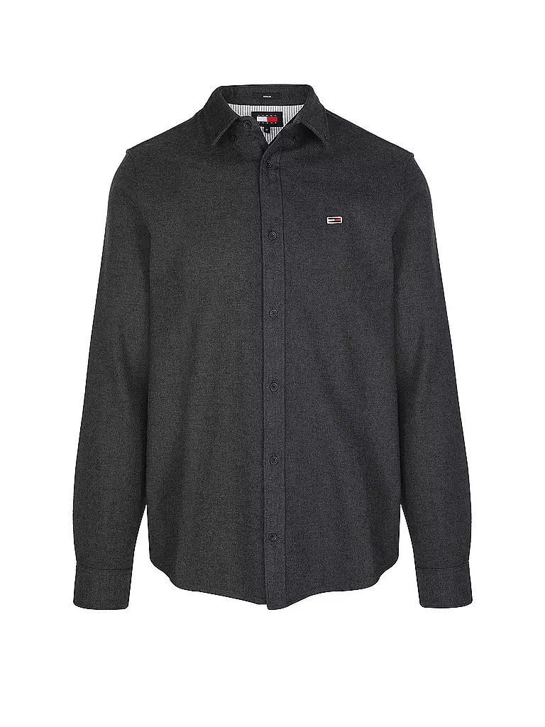 TOMMY JEANS Flanellhemd GRINDLE schwarz