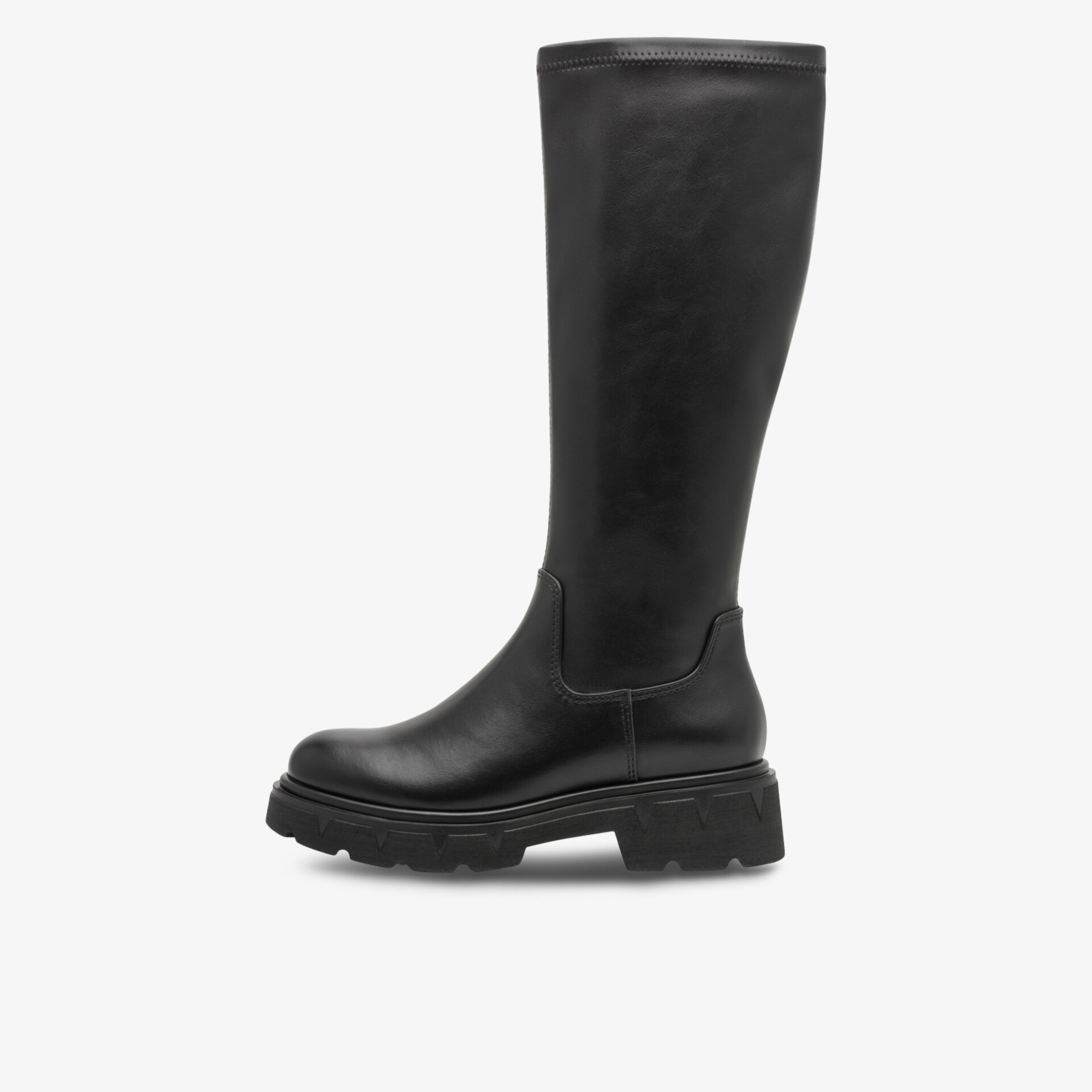 MARCO TOZZI Damen Langschaftstiefel schwarz