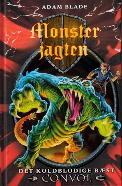 Monsterjagten 37 - Det Koldblodige Bæst Convol - Adam Blade - Bog
