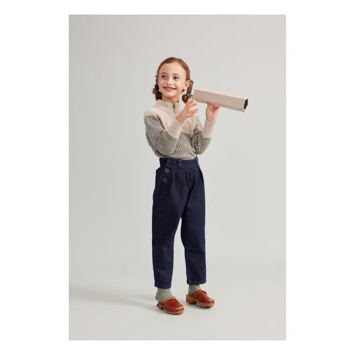 Soor Ploom Pantalon Denim Coton Recyclé Pippi | Denim brut