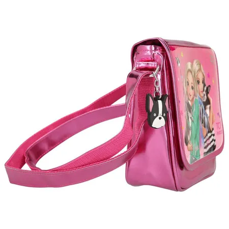 Depesche TOPModel kleine Umhängetasche Friends Hund Pink