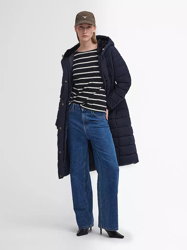 BARBOUR Steppmantel CLARENCE dunkelblau