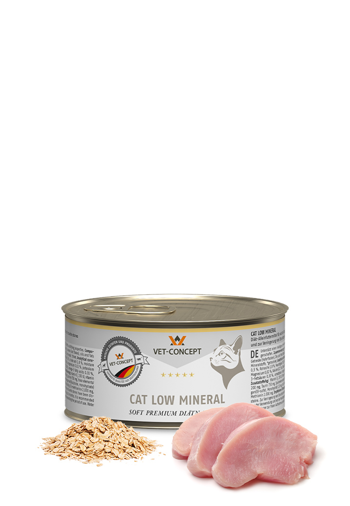 Katzenmenü Low Mineral