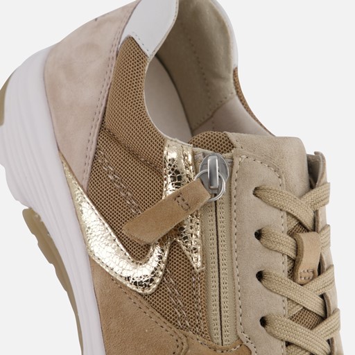Gabor Rollingsoft Sneakers beige Suede