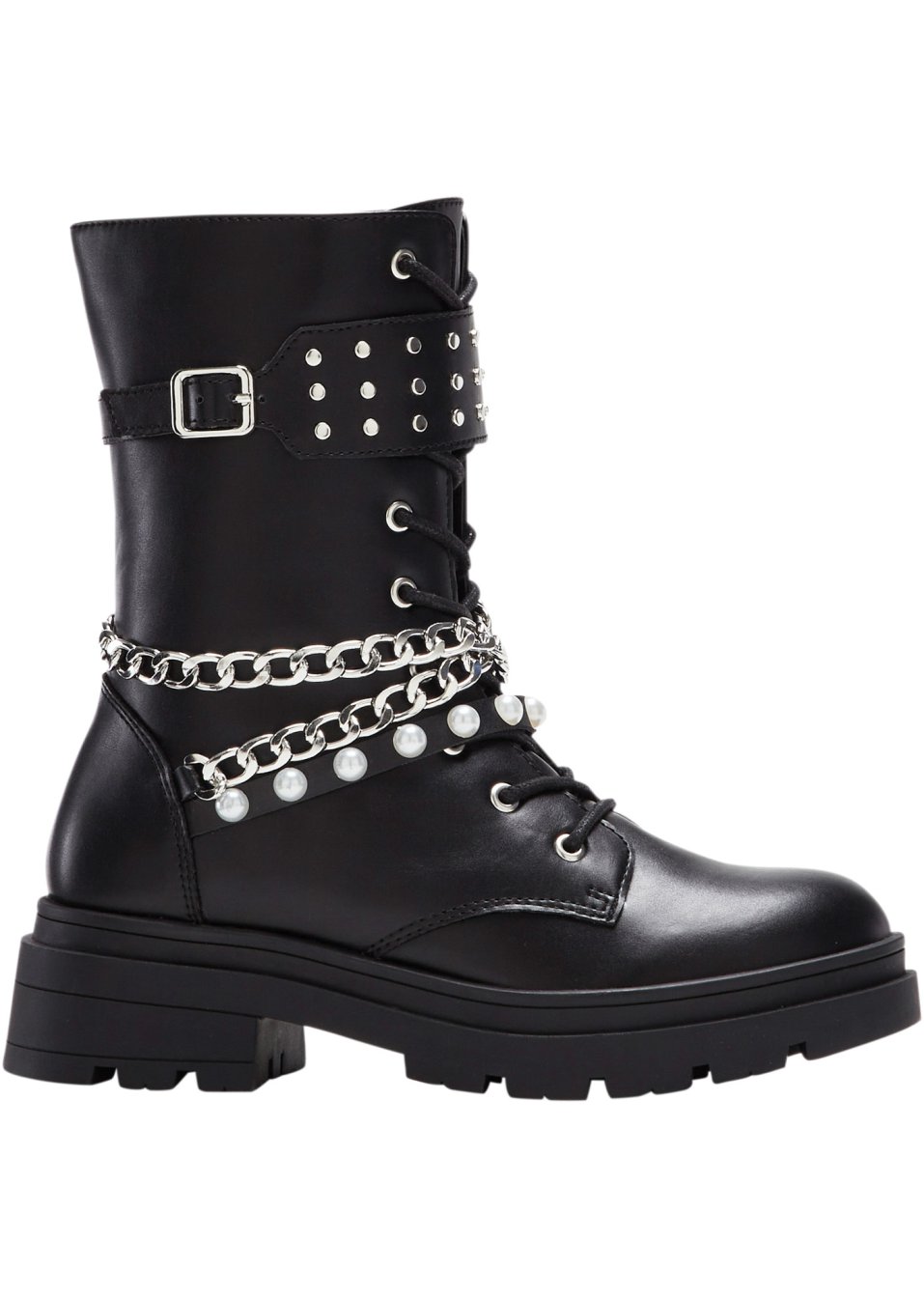 Boots à lacets