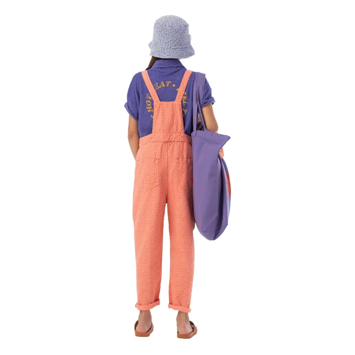 Piupiuchick Salopette Mom Fit Léopard | Rose