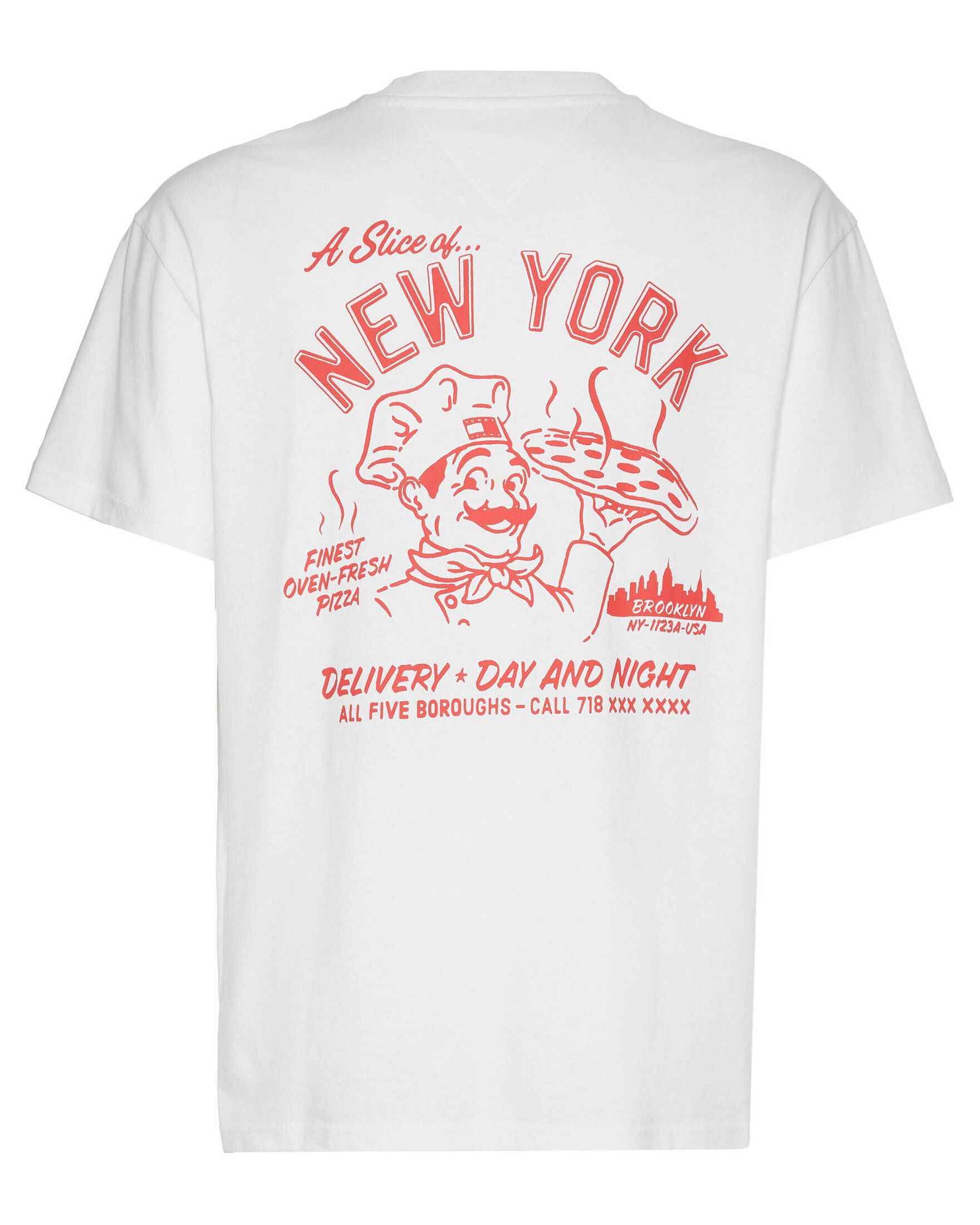 Tommy Jeans| Herren T-Shirt BEST PIZZA TEE