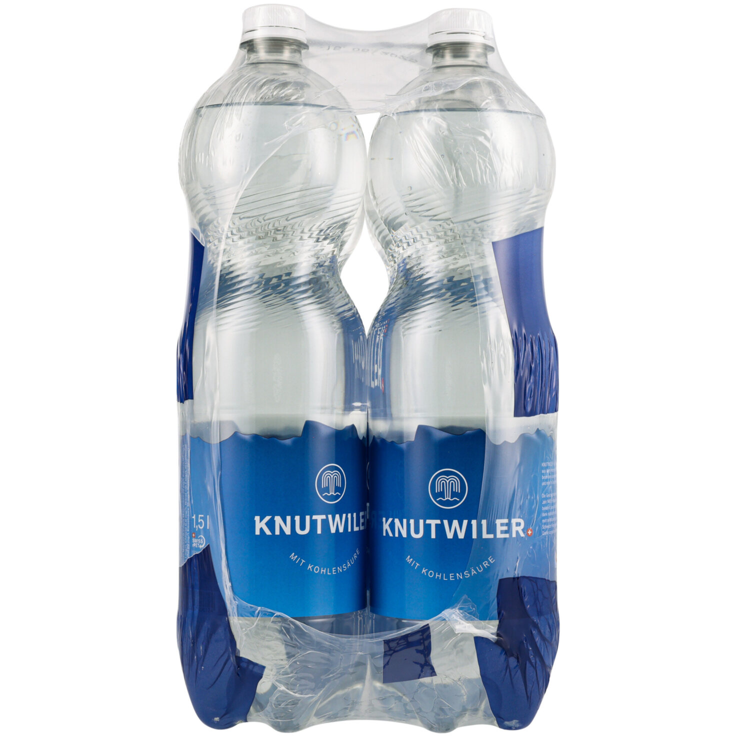 Knutwiler Blau Mineralwasser mit Kohlensäure 6x1,5l
