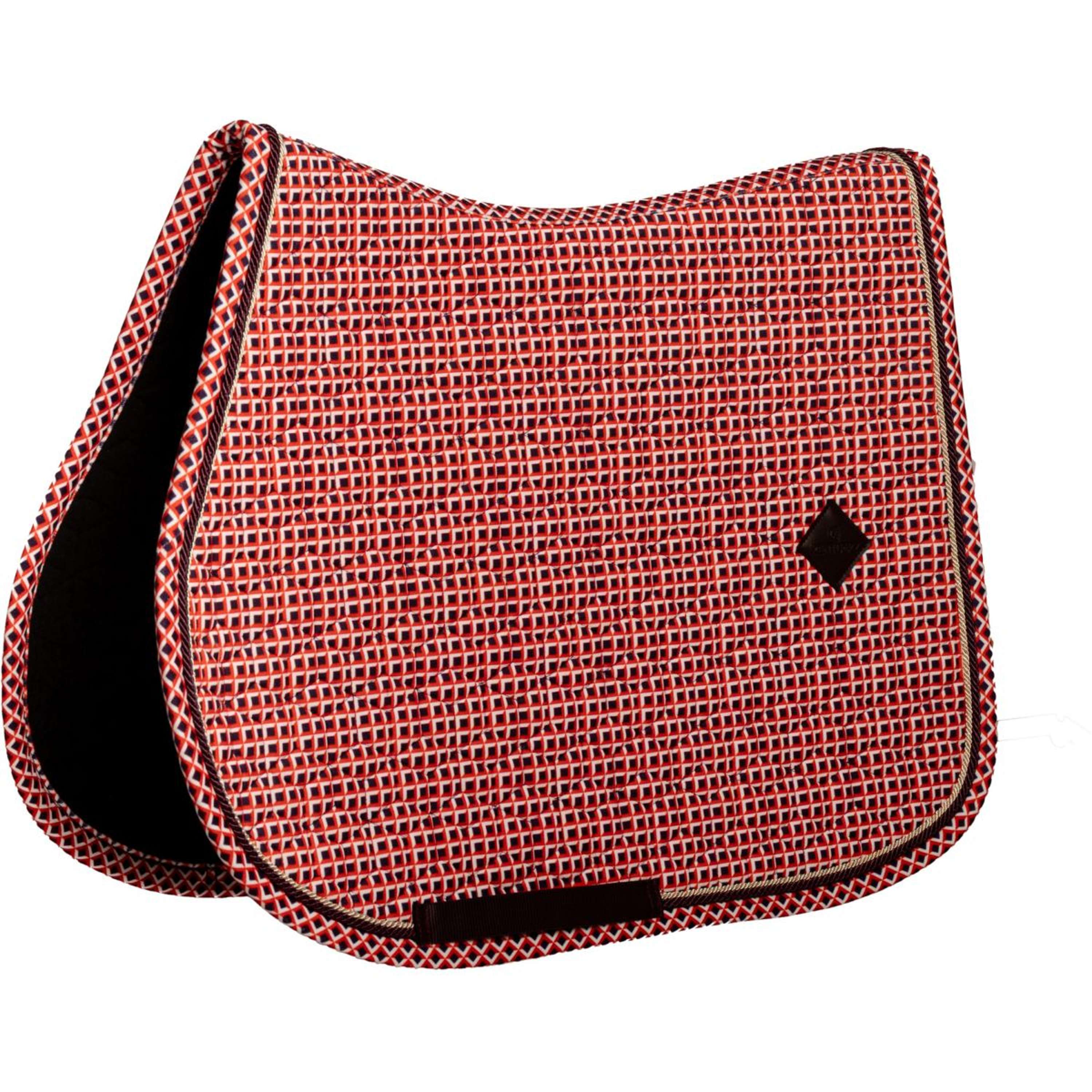 Kentucky Zadeldekje Velvet Check Springen Paars