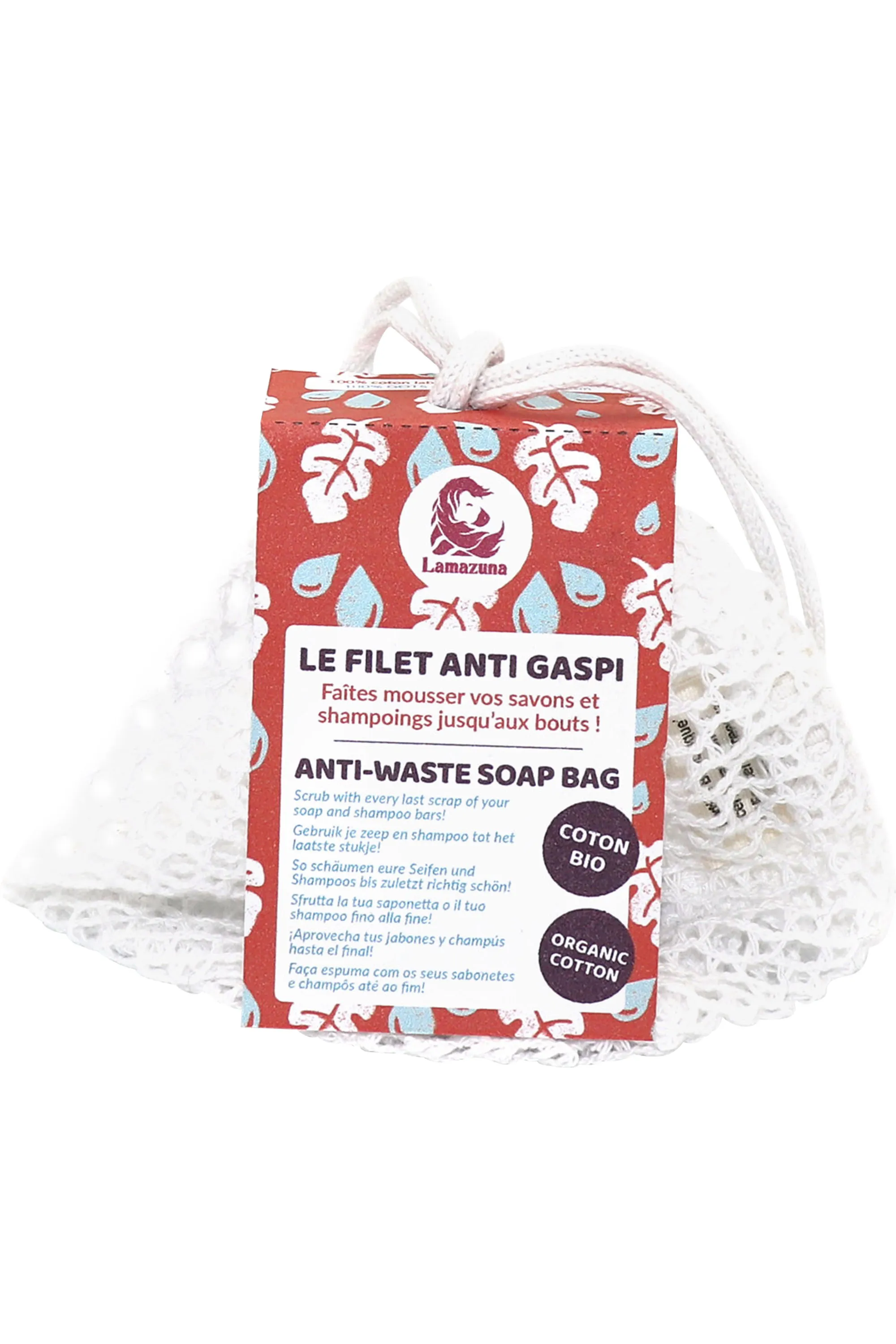 Lamazuna Filet pour chutes de savon anti-gaspi-10 g
