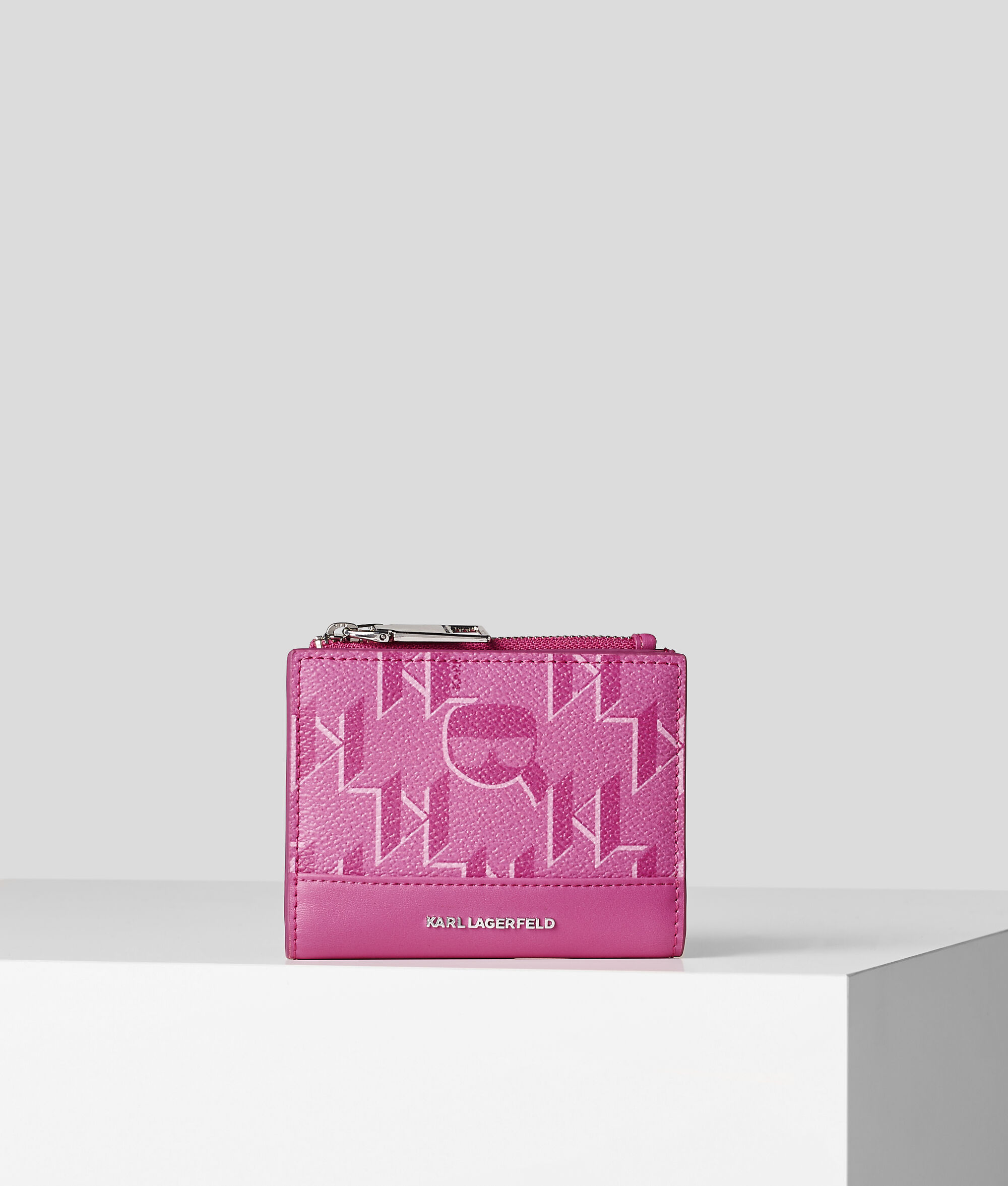 PORTE-CARTES K/IKONIK MONOGRAM EN TOILE ENDUITE