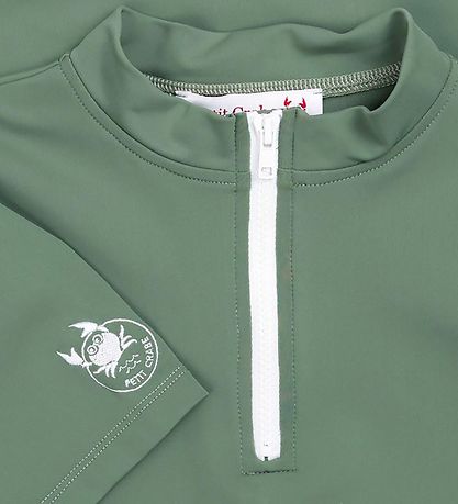 Petit Crabe Badeshirt - Max - UV50+ - Army
