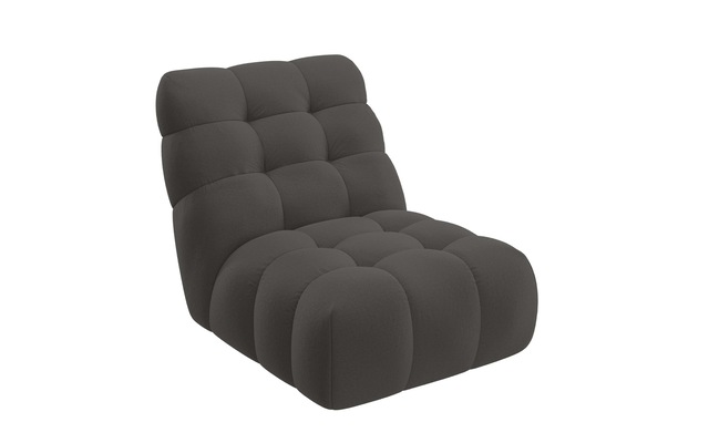 Home affaire XXL-Sessel »AURELIAN Loveseat XXL mit Hocker im Set, Lese-Sessel, Relaxsessel,« mit Wellenunterfederung, Struktur fein, Struktur grob, Velours