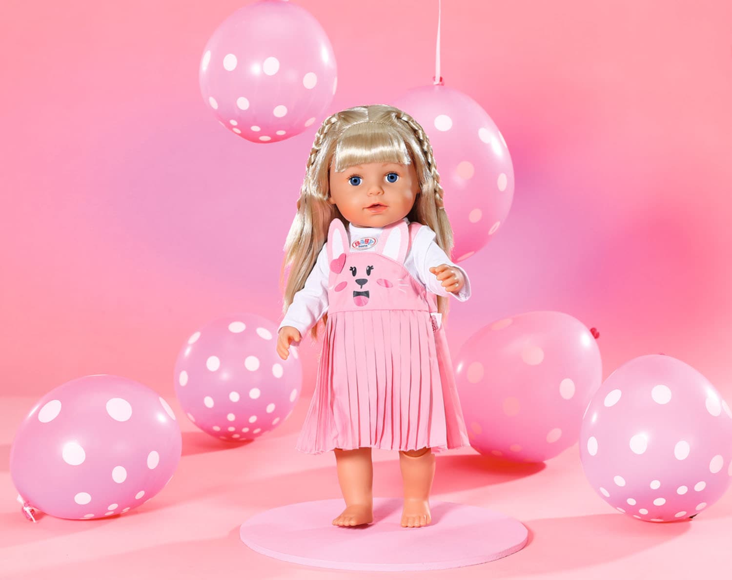 Baby Born Puppenkleidung »Häschenkleid, 43 cm« mit Kleiderbügel