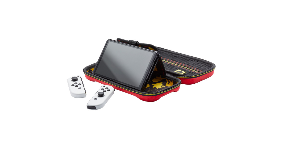 PowerAProtection Case for Nintendo Switch - Pokémon: Pikachu Jump tas  (Rood, Nintendo Switch - OLED Model, Nintendo Switch of Nintendo Switch Lite)