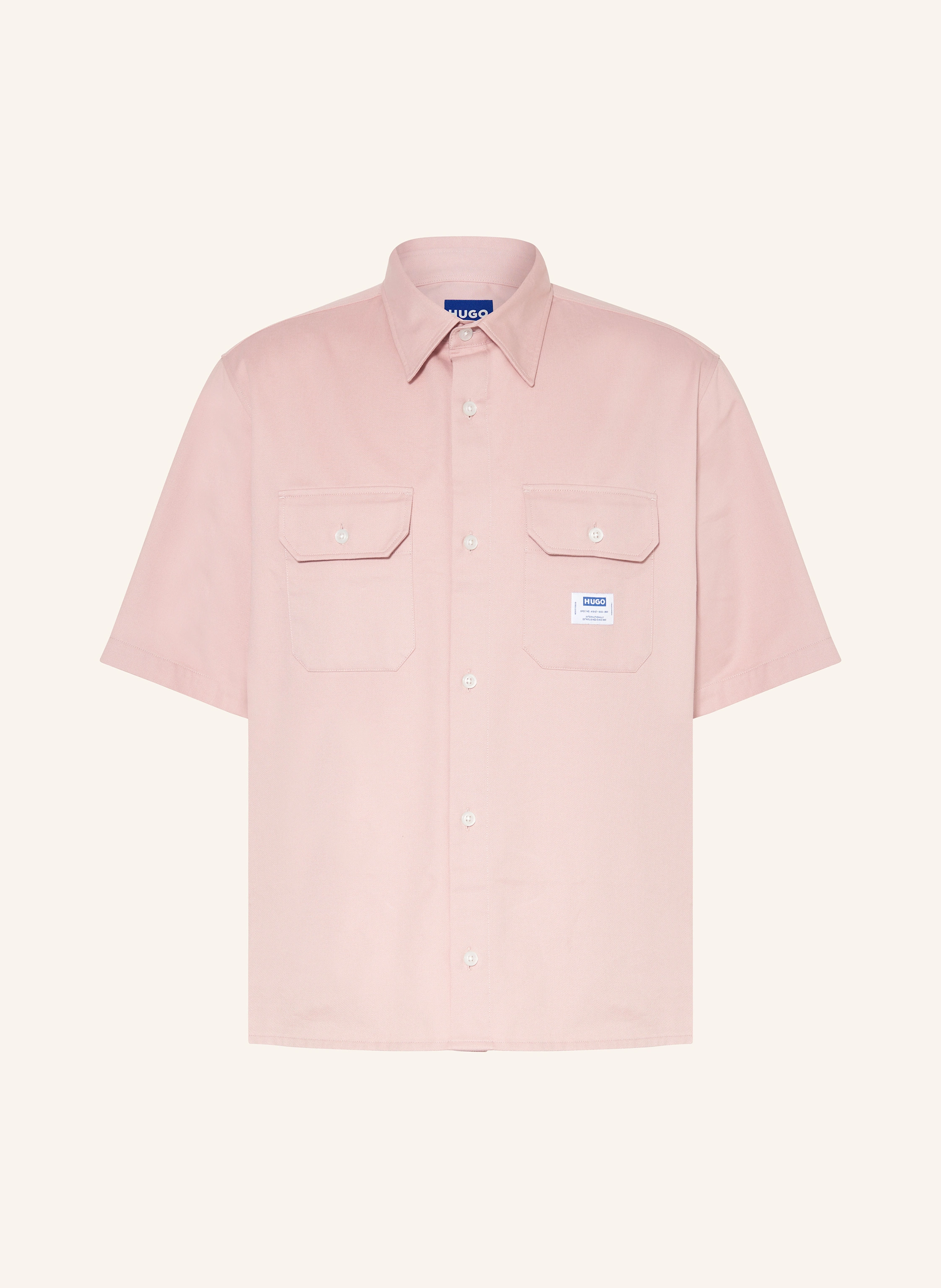 HUGO BLUE Kurzarm-Hemd EKYNO Comfort Fit