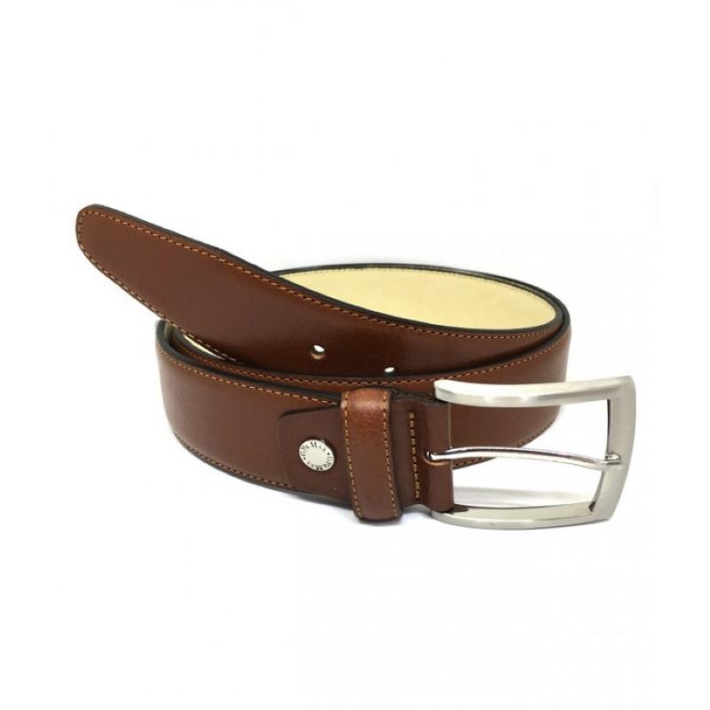 Milano Belts Heren Centuur Siena Cognac
