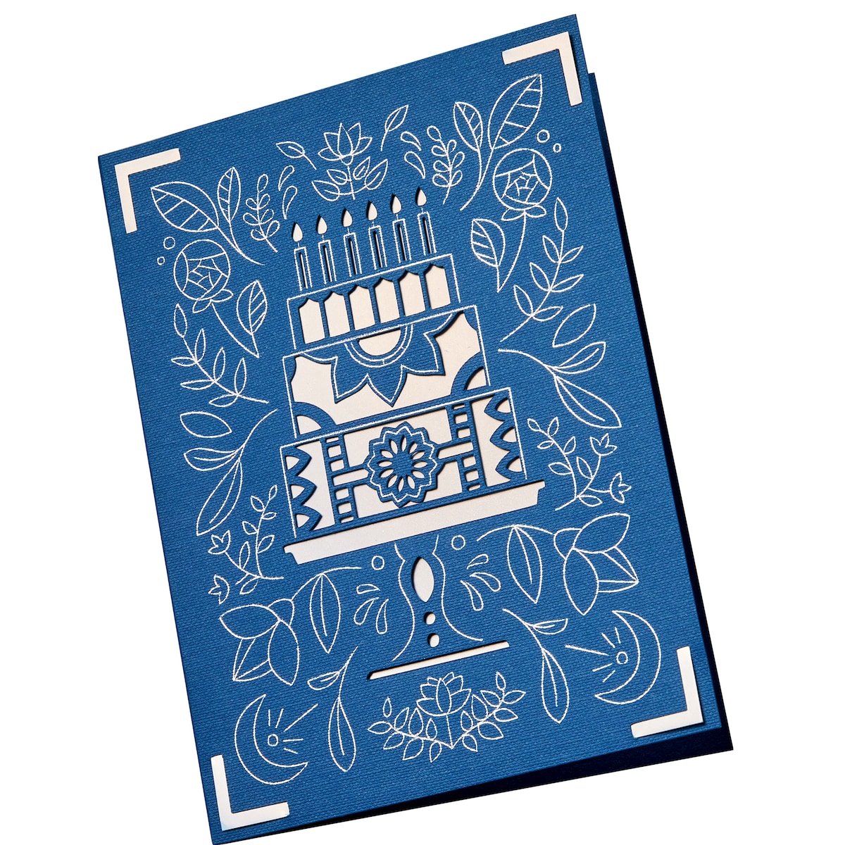 Cricut Joy A6 Foil innleggskort 8-pakk (skog)