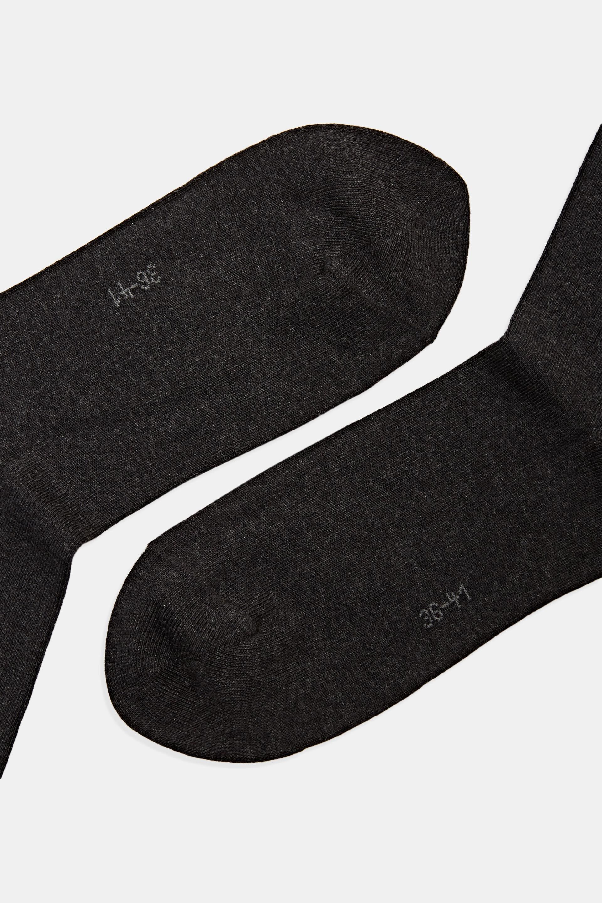 5 paires de chaussettes uni, coton bio
