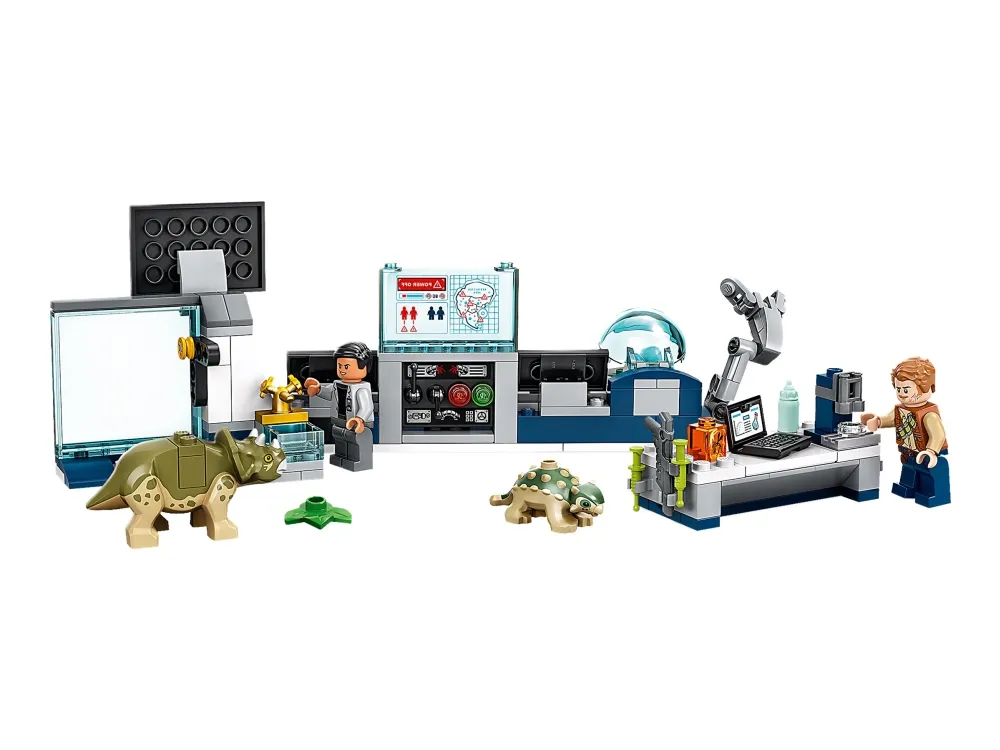 LEGO Jurassic World 75939 Dr. Wus laboratorium: Dinosaurungernes flugt
