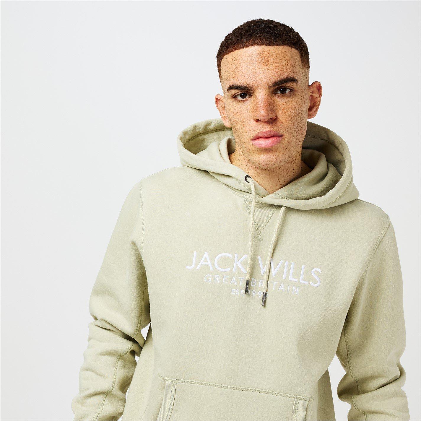 Jack Wills JW Batsford Logo Hoodie