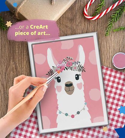 Ravensburger CreArt Males?t - No Drama Lama