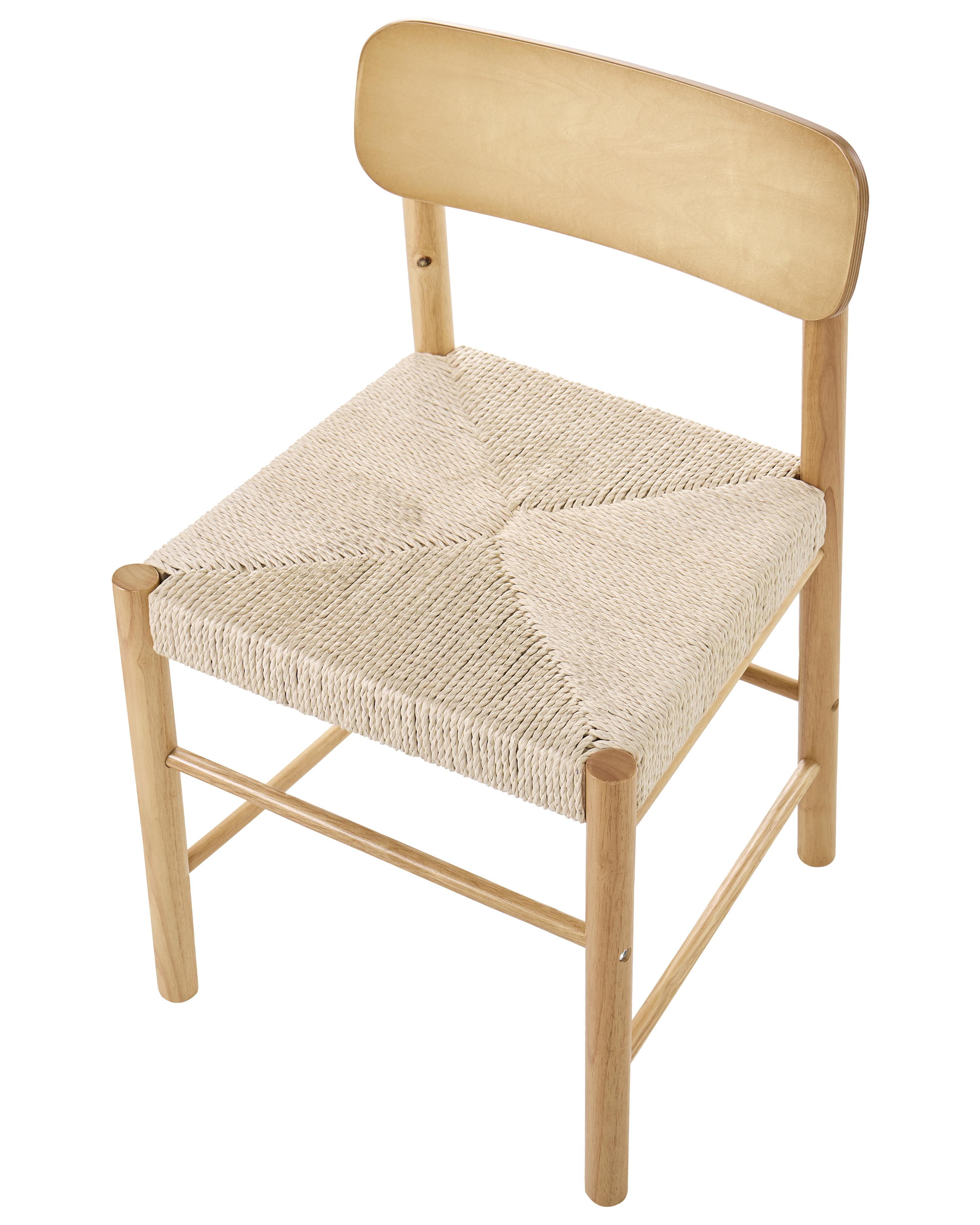 Set van 2 eetkamerstoelen DIGNE Hout Lichtbruin