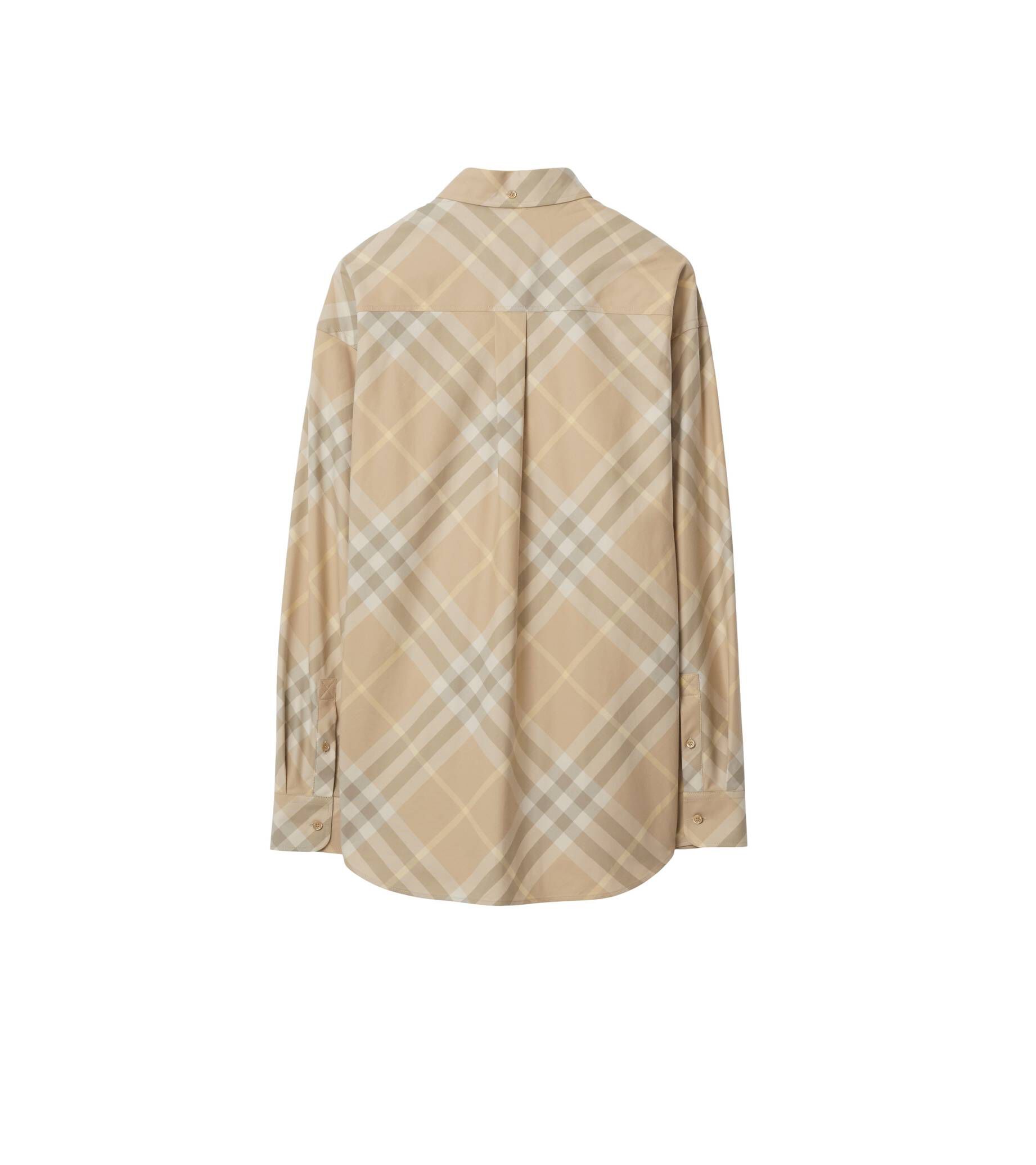 Burberry| Herren Hemd CHECK Langarm Oversized Fit