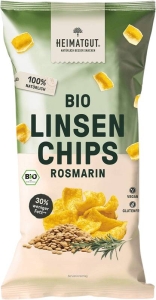 Heimatgut Linsen Chips Rosmarin, 75 g