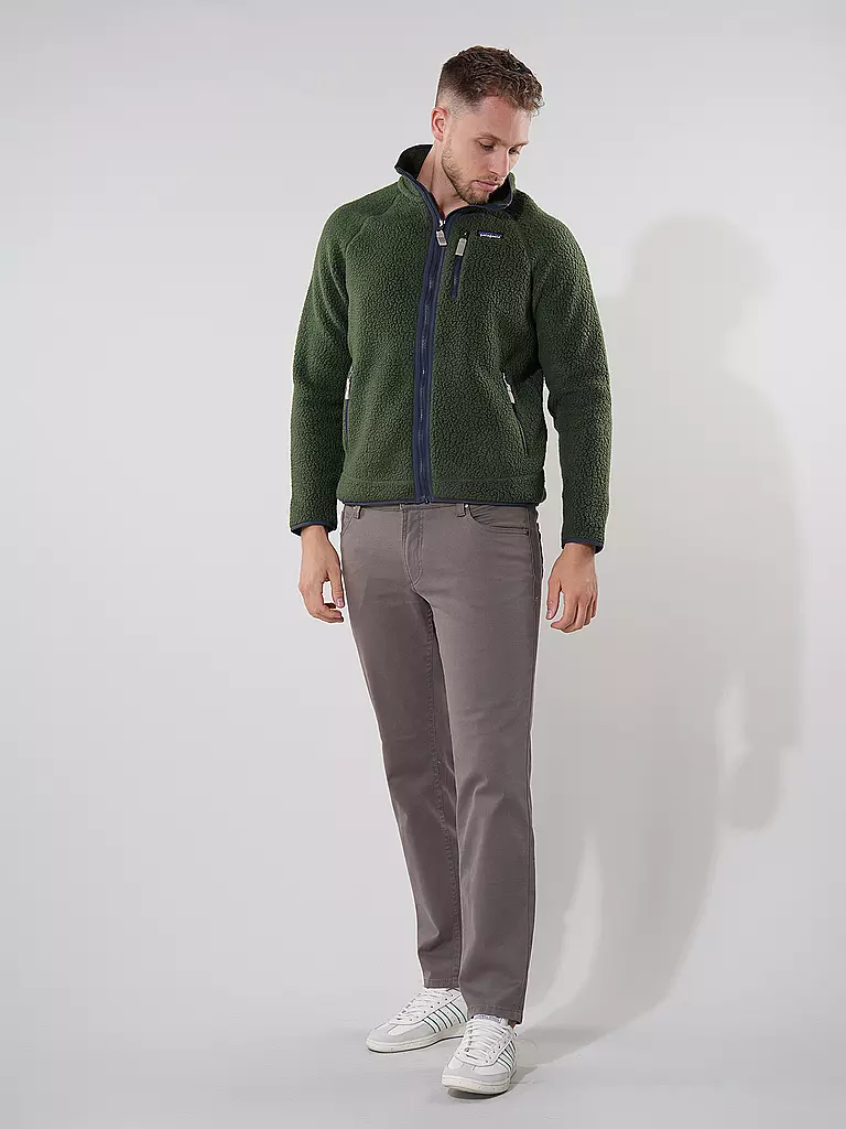 PATAGONIA Fleecejacke M'S RETRO PILE JACKET dunkelgrün