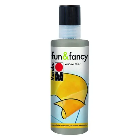 Marabu Window Color fun & fancy, silber, 80 ml