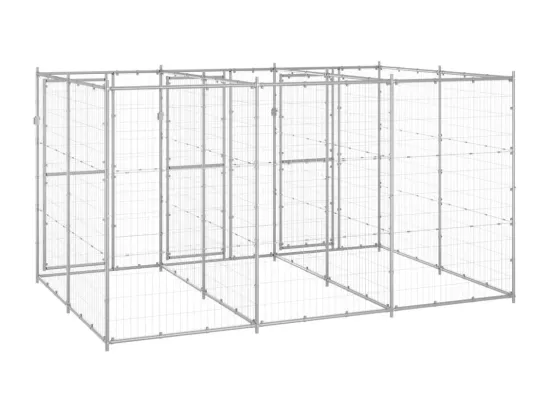 Chenil extérieur cage enclos 330 x 220 x 180 cm 02_0000427