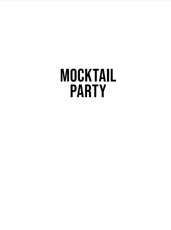 Mocktail party