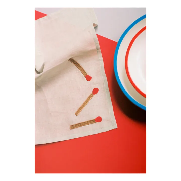 Hay Serviettes de table Sobremesa - Set de 4 | Blanc