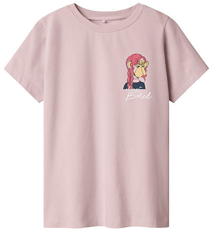 Name It T-Shirt - NkfDisara - Winsome Orchid m. Print