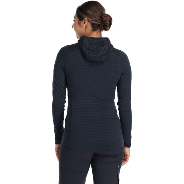 Veste polaire randonnée RAB ASCENDOR LIGHT HOODY W BELUGA