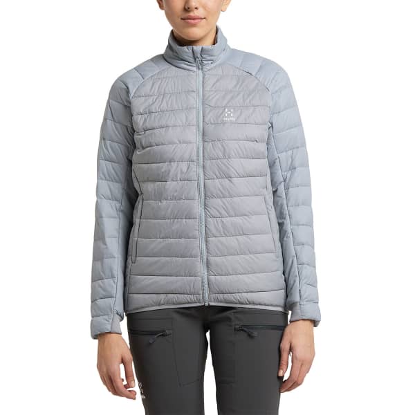 Doudoune randonnée HAGLÖFS SPIRE MIMIC JACKET W CONCRETE