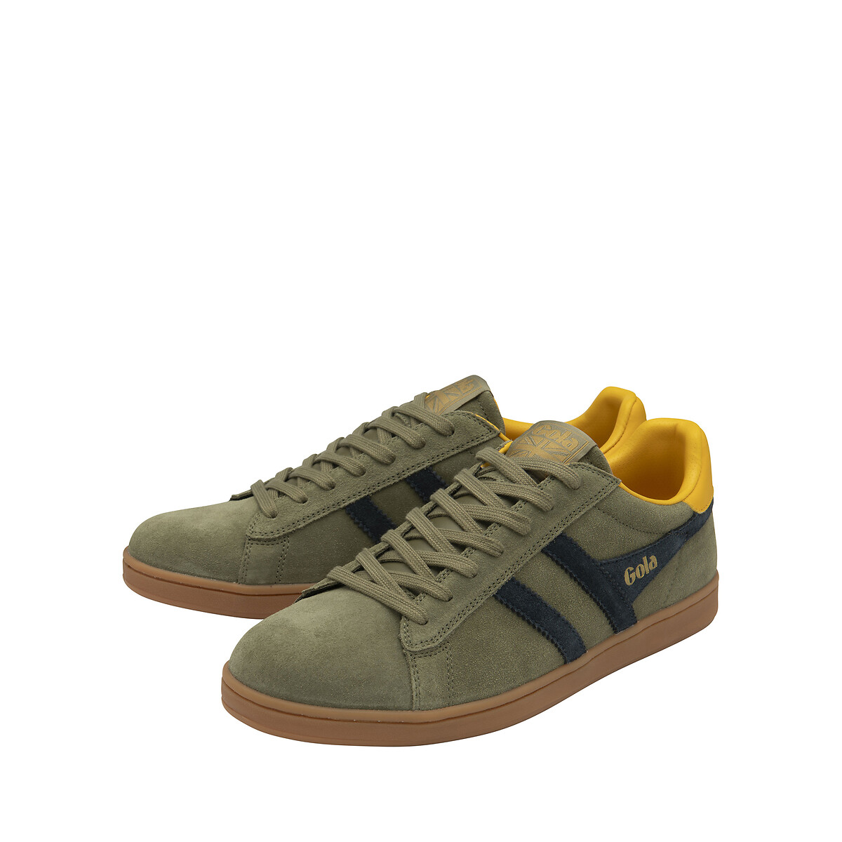 GOLA<br>Tênis de couro Equipe II Camurça