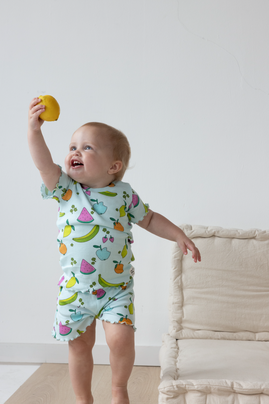 Feetje Feetje shortama Femmy Fruit - Premium Summerwear mint