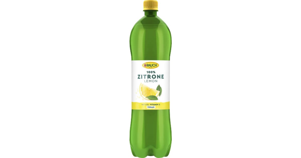 Rauch Zitronensaft 1,0 Liter (Einweg)