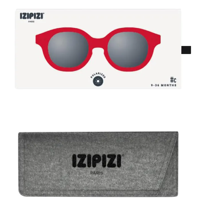 IZIPIZI Lunettes de Soleil #C Kids | Rouge